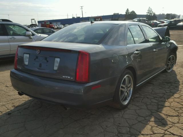 1G6DA67V980185604 - 2008 CADILLAC STS GRAY photo 4