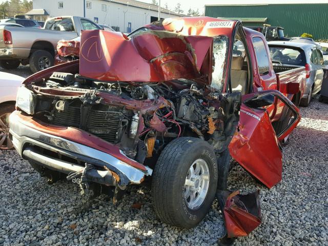 5TEWM72N63Z205083 - 2003 TOYOTA TACOMA XTR RED photo 2