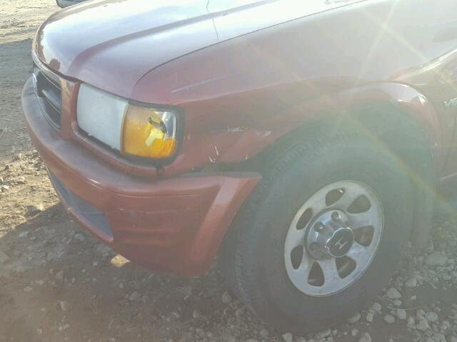 4S6CK58W9X4424439 - 1999 HONDA PASSPORT E 红色 照片 9