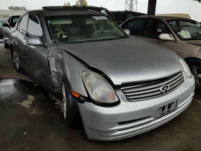 JNKCV51E54M103062 - 2004 INFINITI G35 SILVER photo 1