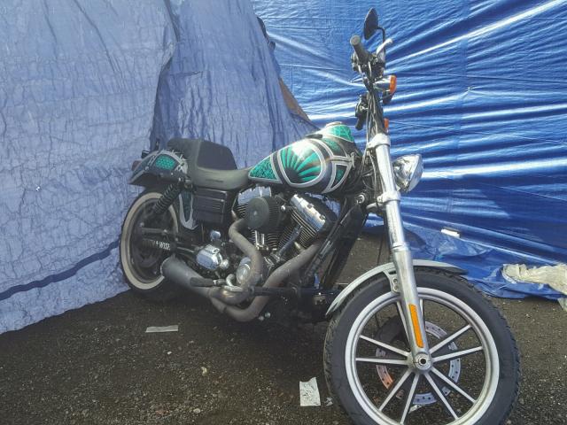 1HD1GN4339K323413 - 2009 HARLEY-DAVIDSON FXDL GREEN photo 1