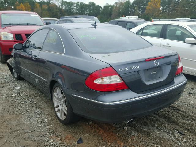 WDBTJ56H98F247982 - 2008 MERCEDES-BENZ CLK 350 GRAY photo 3