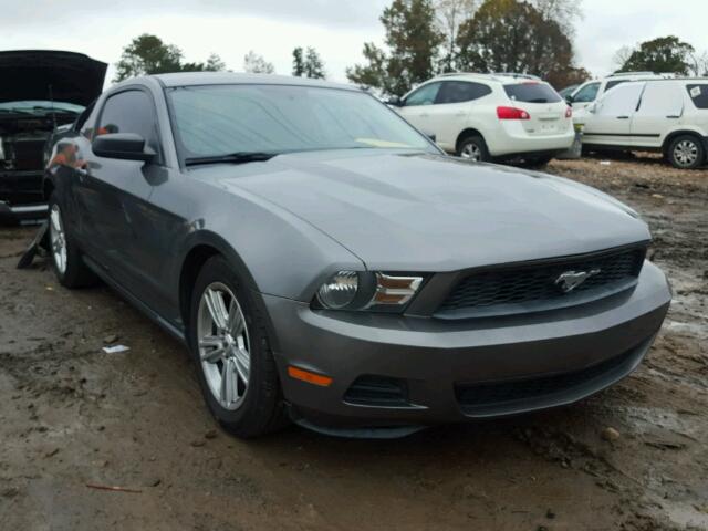 1ZVBP8AN1A5137690 - 2010 FORD MUSTANG GRAY photo 1