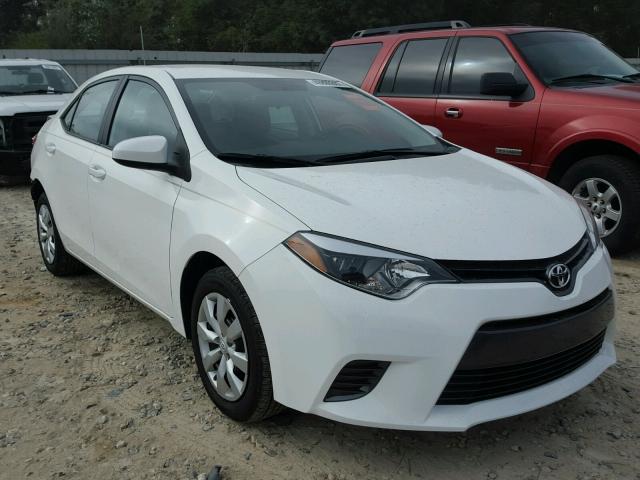 5YFBURHE9GP377282 - 2016 TOYOTA COROLLA L WHITE photo 1