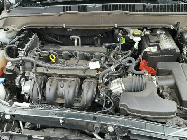 3FA6P0H77GR170282 - 2016 FORD FUSION SE GRAY photo 7