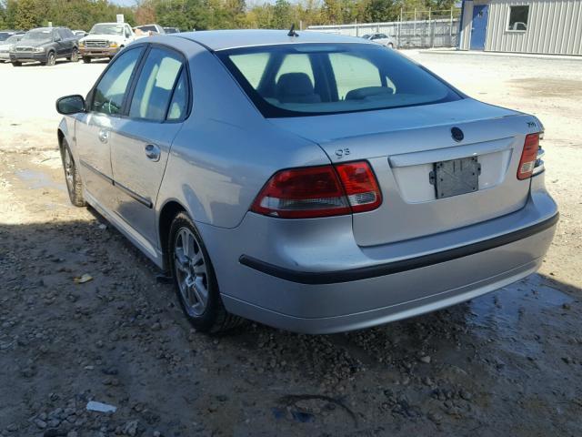 YS3FD49Y571115480 - 2007 SAAB 9-3 SILVER photo 3