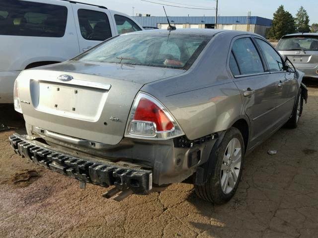 3FAHP08Z48R223936 - 2008 FORD FUSION SEL GRAY photo 4