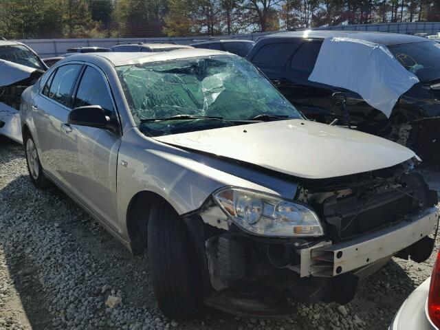 1G1ZG57B38F199294 - 2008 CHEVROLET MALIBU LS SILVER photo 1