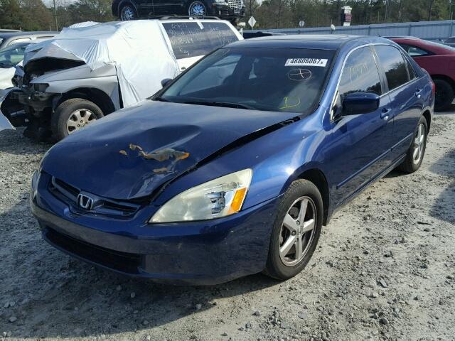 1HGCM56644A045860 - 2004 HONDA ACCORD EX BLUE photo 2