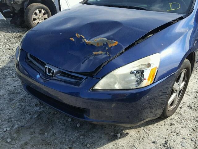 1HGCM56644A045860 - 2004 HONDA ACCORD EX BLUE photo 9