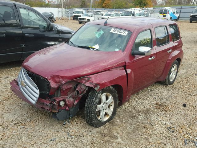 3GNDA23D96S523440 - 2006 CHEVROLET HHR LT RED photo 2