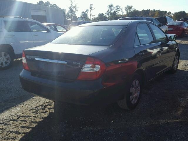 4T1BE32KX3U167534 - 2003 TOYOTA CAMRY LE 黑色 照片 4