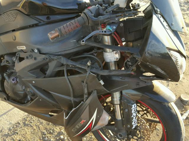 JKAZX4R149A013020 - 2009 KAWASAKI ZX600 R BLACK photo 9