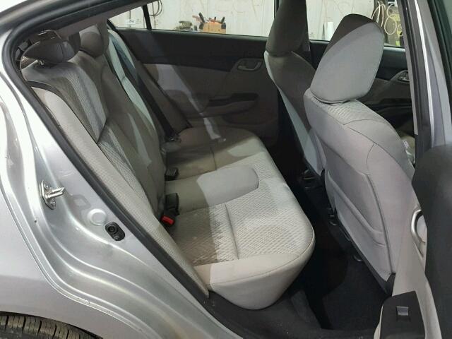 2HGFB2F59EH559876 - 2014 HONDA CIVIC LX SILVER photo 6