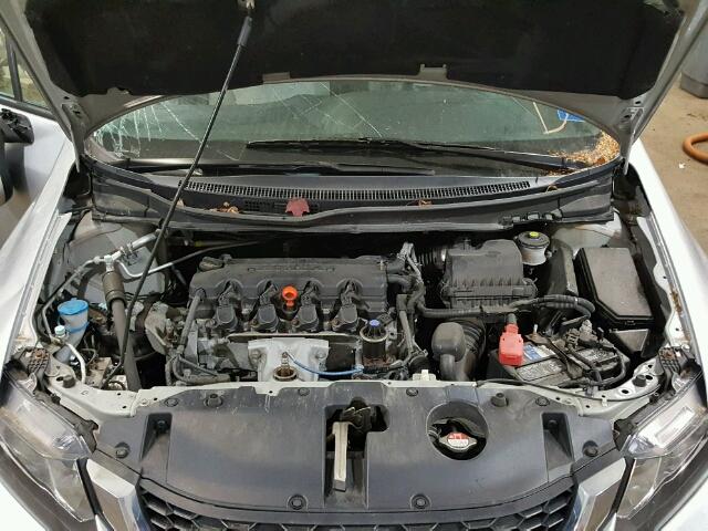 2HGFB2F59EH559876 - 2014 HONDA CIVIC LX SILVER photo 7