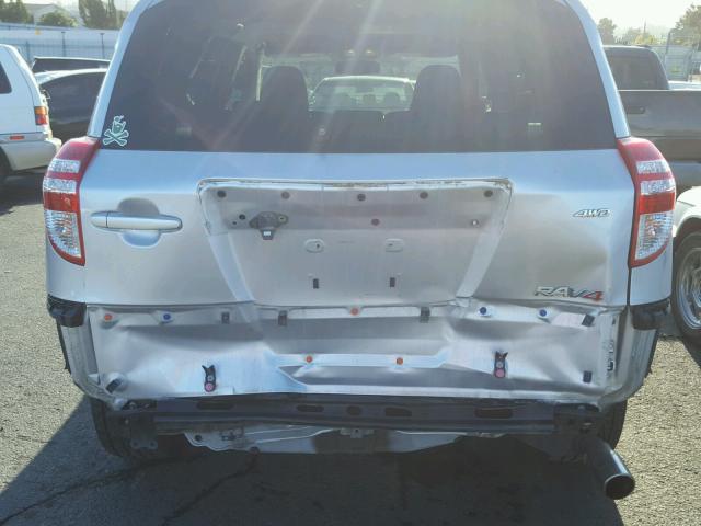 JTMRK4DV4B5101773 - 2011 TOYOTA RAV4 SPORT SILVER photo 9