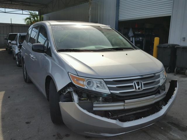 5FNRL5H60CB124912 - 2012 HONDA ODYSSEY EX SILVER photo 1