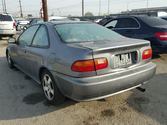 2HGEJ1133SH516015 - 1995 HONDA CIVIC EX GRAY photo 3