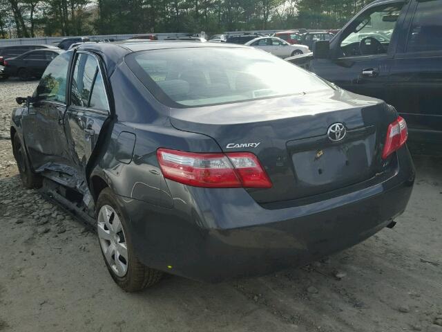 4T1BE46K89U399073 - 2009 TOYOTA CAMRY BASE GRAY photo 3