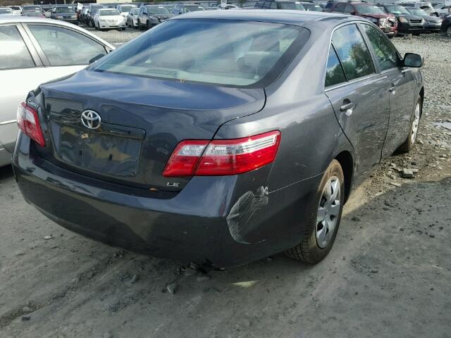 4T1BE46K89U399073 - 2009 TOYOTA CAMRY BASE GRAY photo 4