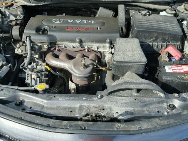 4T1BE46K89U399073 - 2009 TOYOTA CAMRY BASE GRAY photo 7