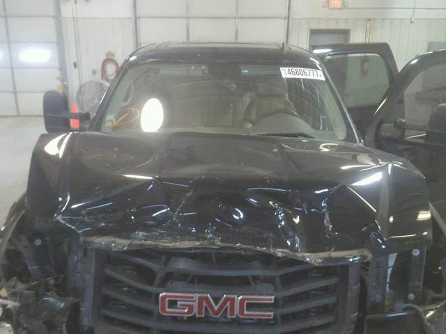 1GTHK23688F208760 - 2008 GMC SIERRA K25 BLACK photo 7