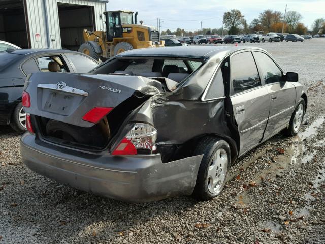 4T1BF28B44U373142 - 2004 TOYOTA AVALON XL GRAY photo 4