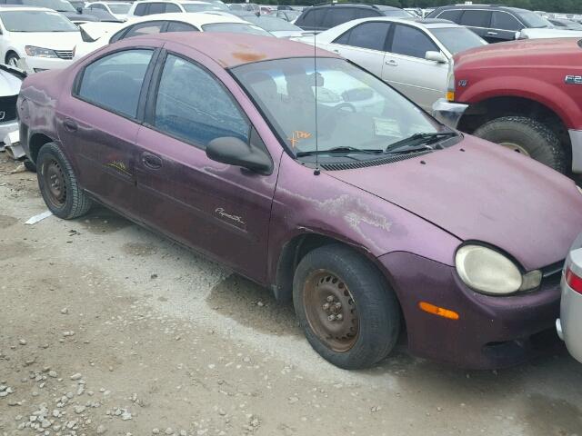 1P3ES46CXYD505329 - 2000 PLYMOUTH NEON BASE 紫色 照片 1