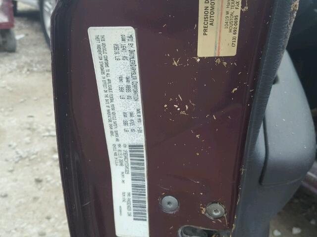 1P3ES46CXYD505329 - 2000 PLYMOUTH NEON BASE 紫色 照片 10