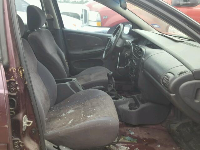 1P3ES46CXYD505329 - 2000 PLYMOUTH NEON BASE 紫色 照片 5