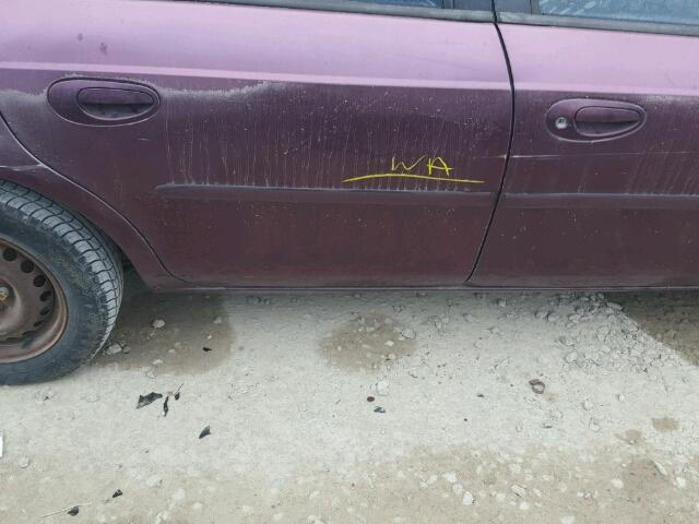 1P3ES46CXYD505329 - 2000 PLYMOUTH NEON BASE 紫色 照片 9