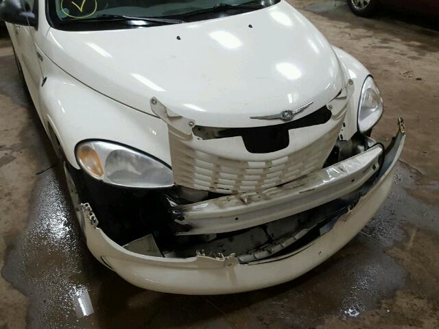 3C4FY48B55T633135 - 2005 CHRYSLER PT CRUISER WHITE photo 9