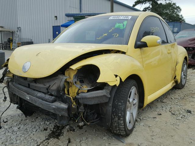 3VWCD31C24M415199 - 2004 VOLKSWAGEN NEW BEETLE Sarı foto 2