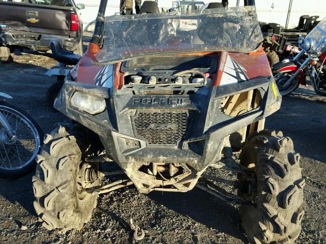 4XAVH76A8BB401141 - 2011 POLARIS RANGER RZR ORANGE photo 7