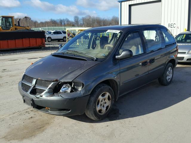 1D4GP25343B183309 - 2003 DODGE CARAVAN GRAY photo 2