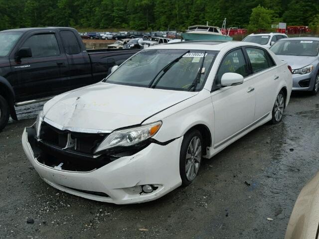 4T1BK3DB1BU379517 - 2011 TOYOTA AVALON BAS WHITE photo 2