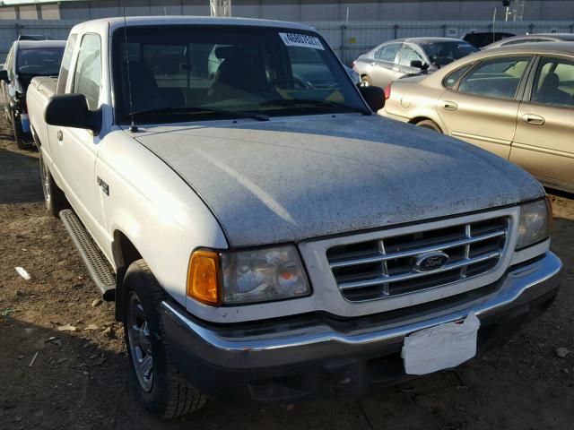 1FTYR44E82PB56996 - 2002 FORD RANGER WHITE photo 1