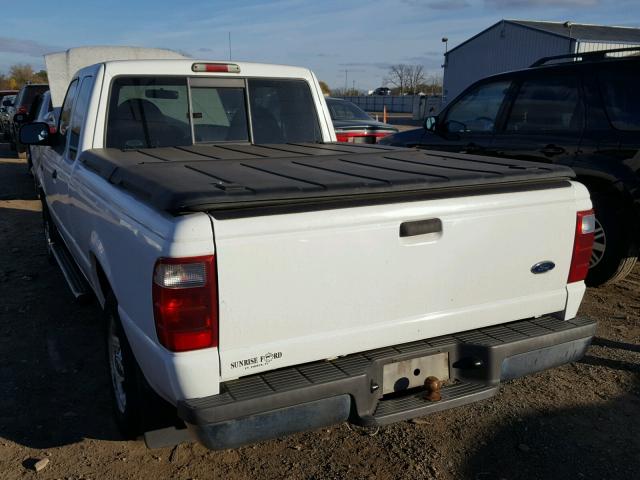 1FTYR44E82PB56996 - 2002 FORD RANGER WHITE photo 3