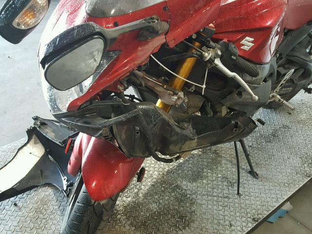 JS1GR7MA0E2102131 - 2014 SUZUKI GSX-R750 RED photo 9