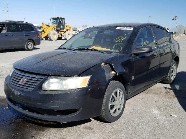 1G8AF52F25Z102642 - 2005 SATURN ION LEVEL BLACK photo 2
