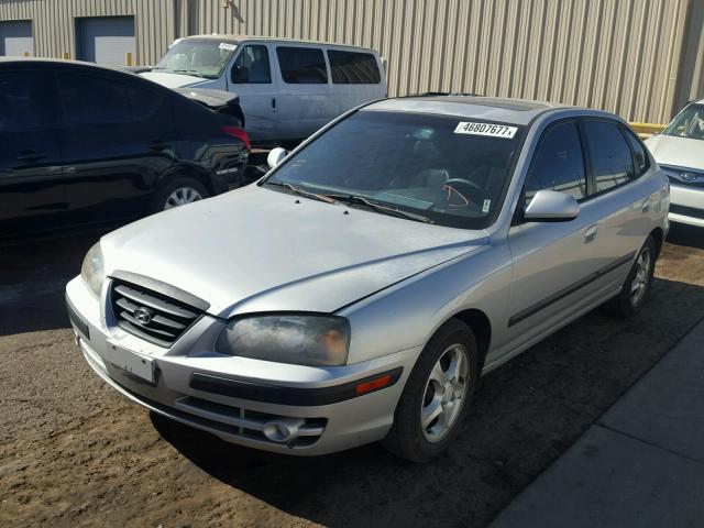 KMHDN56D65U144710 - 2005 HYUNDAI ELANTRA GL SILVER photo 2