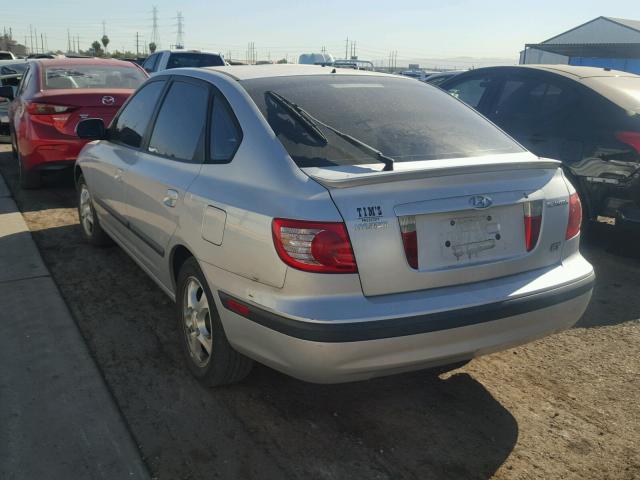 KMHDN56D65U144710 - 2005 HYUNDAI ELANTRA GL SILVER photo 3