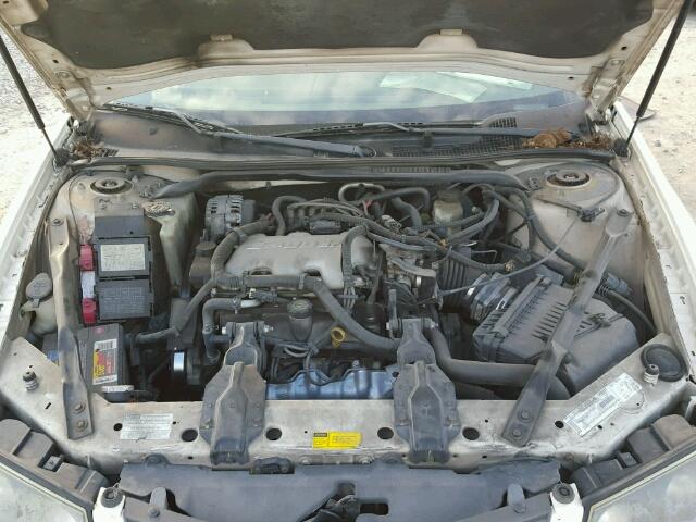 2G1WF52E719262029 - 2001 CHEVROLET IMPALA WHITE photo 7