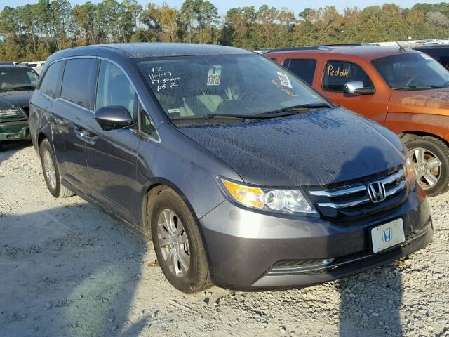 5FNRL5H38GB151318 - 2016 HONDA ODYSSEY SE GRAY photo 1