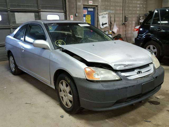 1HGEM22992L078314 - 2002 HONDA CIVIC EX ვერცხლისფერი ფოტო 1
