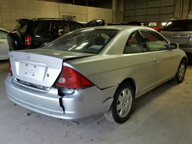 1HGEM22992L078314 - 2002 HONDA CIVIC EX ვერცხლისფერი ფოტო 4