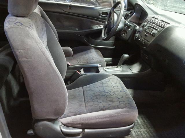 1HGEM22992L078314 - 2002 HONDA CIVIC EX ვერცხლისფერი ფოტო 5