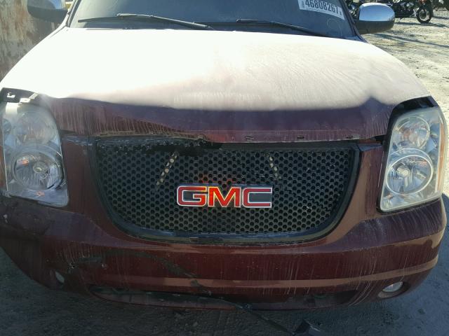 1GKFC13J37R146494 - 2007 GMC YUKON RED photo 9