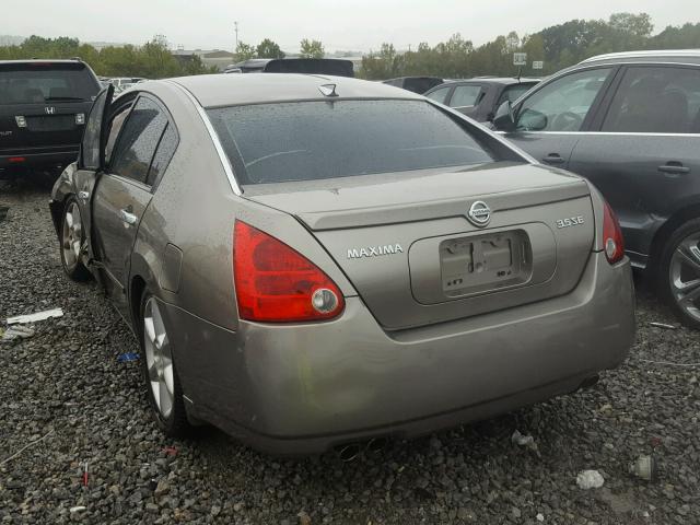 1N4BA41E15C876174 - 2005 NISSAN MAXIMA SE SILVER photo 3