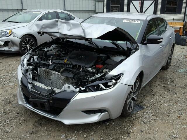 1N4AA6AP2HC379566 - 2017 NISSAN MAXIMA 3.5 SILVER photo 2